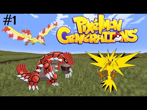 Minecraft Pixelmon #1 Ho trovato gli altari di Moltres, Zapdos e Groudon