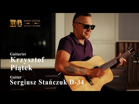 Stanczuk dreadnought acoustic guitar #34 - video image 12