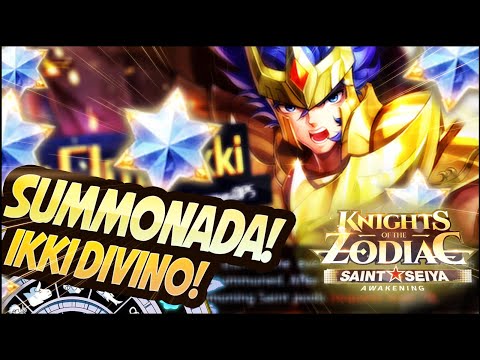 A MANDINGA PRA PEGAR "S"! PEGANDO O IKKI DIVINO PRA GALERA! SAINT SEIYA AWAKENING