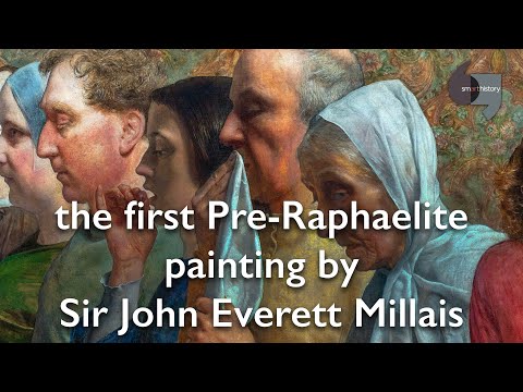 The first Pre-Raphaelite painting by Sir John Everett Millais