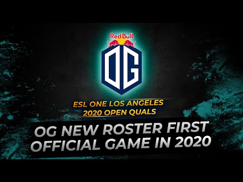 OG New Roster First Official Game - Dota 2 Replay Full Gameplay
