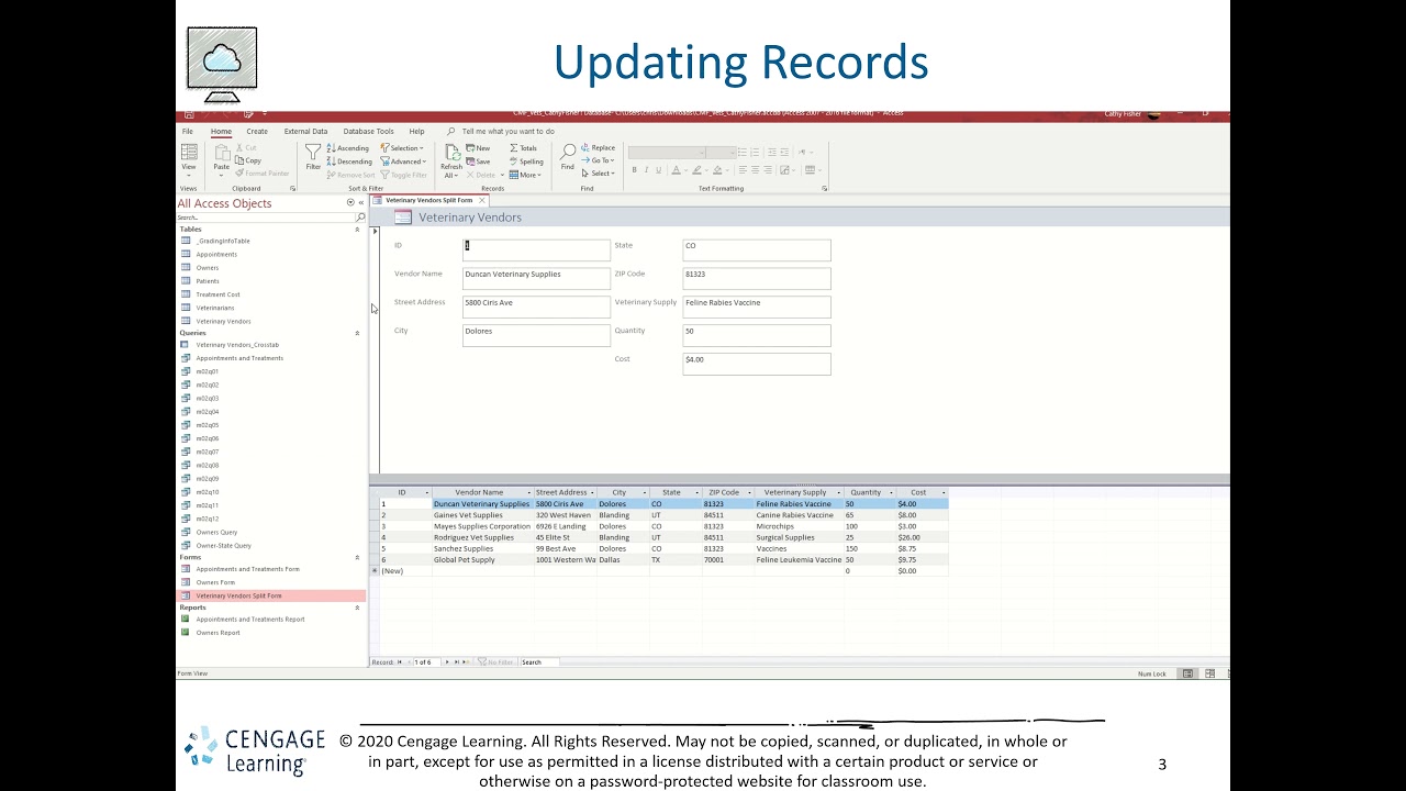 Access Module 3 Walkthrough