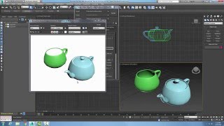 3ds Max  02-37 Changing the Background Color of the Rendering