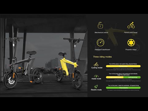 HX H1 Foldable Mini E-Bike