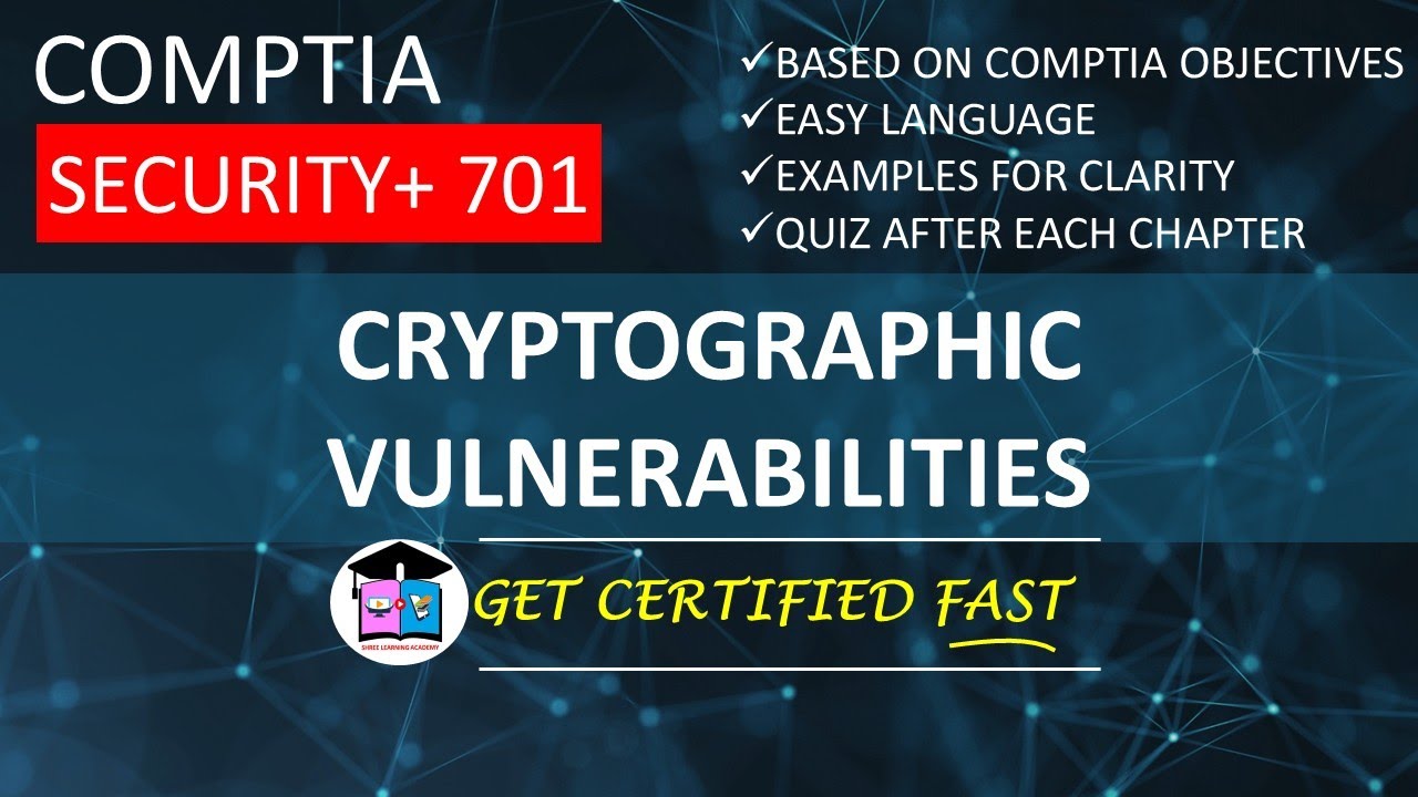 Cryptographic Vulnerabilities | CompTIA Security+ 701