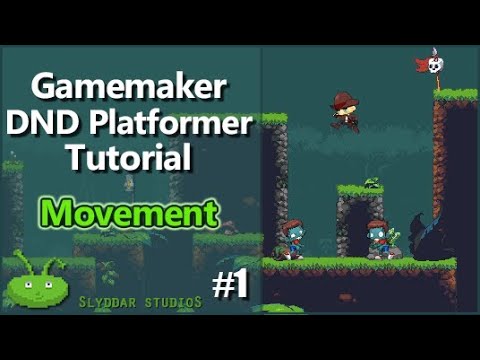 Gamemaker DND Platformer Tutorial - #1 Movement