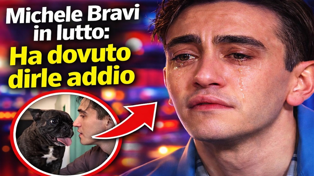🐾💔 MICHELE BRAVI IN LUTTO: L’ADDIO ALLA SUA AMATA CAGNOLINA COMMUOVE I FAN