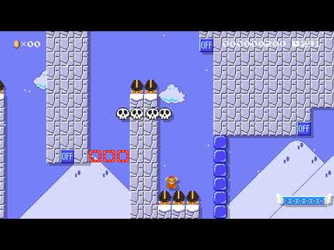 Super Mario Maker 2 🔧 Collapsing Crania Cordillera 🔧 by Buflen