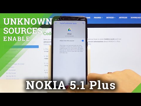 How to Activate Unknown Sources in NOKIA 5.1 Plus – Allow App Installation