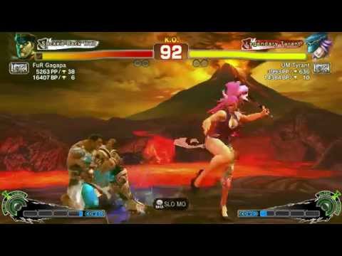 "Best Bout Replays"  USF4 - Fur Gagapa vs UM Tyrant  (1080p HD)