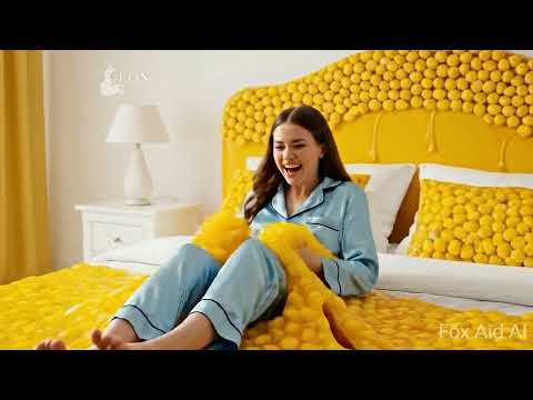 What if Your Bed Was Made of Jelly? 🍓 | A Surreal AI Art Dream