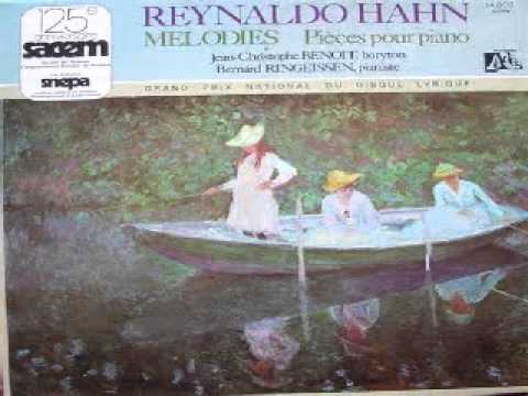 Sept mélodies de Reynaldo Hahn   Jean Cristophe Benoit & Bernard Ringeissen   LP 1976 rare