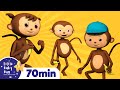 Learn with Little Baby Bum | Five Little Monkeys Jumping On The Bed | Nursery Rhymes for Babies