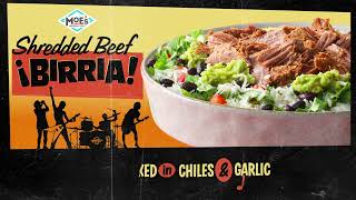 Moe's Southwest Grill Moe's Shredded Beef Birria Music Poster