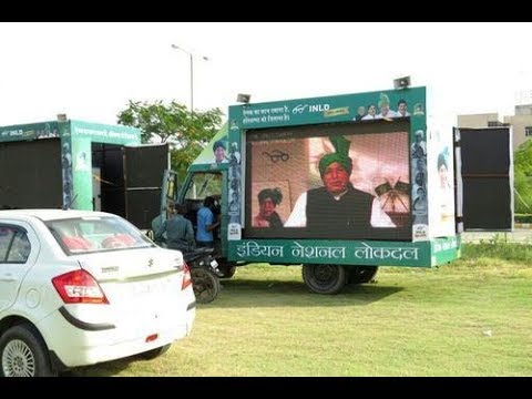 Led Video Van for Election Campaign