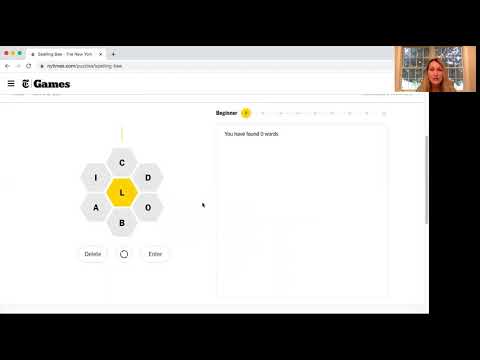 Getting started with NYT Spellingbee