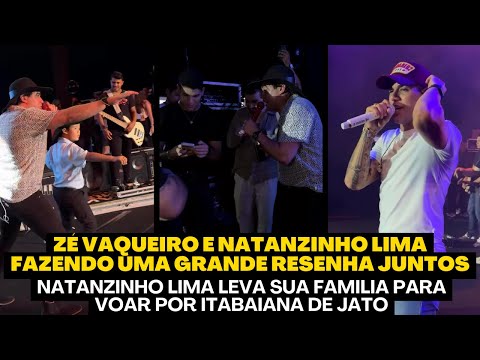 ZÉ VAQUEIRO E NATANZINHO LIMA JUNTOS EM RECIFE FAZENDO UMA BOA RESENHA - CONFIRA