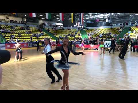 Mads Friis Lassen - Ilona Sak, DEN | Cha Cha Cha | Hessen Tanzt WDSF Open Youth Latin 2019
