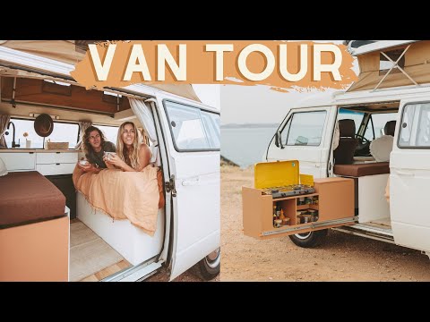 Self-Converted 1982 VW T3 Westfalia for Full-Time Vanlife | Van Tour 2.0