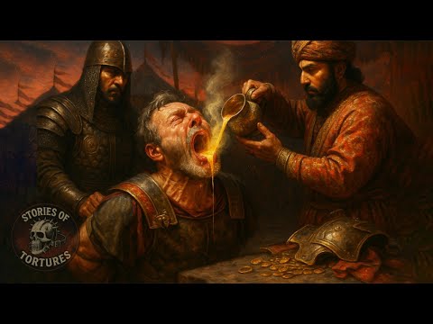 The Brutal Death of Crassus — They Melted Gold Into His Throat