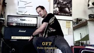 Boosting with a Tube Screamer - part 2 /Mesa Boogie Triple Rectifier, Les Paul Custom/