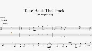 The Magic Gang - Take Back The Track (bass tab)
