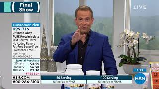 Ultimate Whey Protein Isolate 25 Servings - YouTube