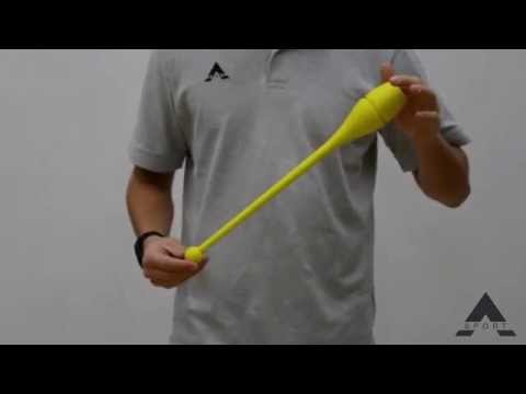 Gymnastikkøller 41 cm Gul