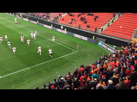 VAFC LENS l'échauffement des valenciennois (2018)