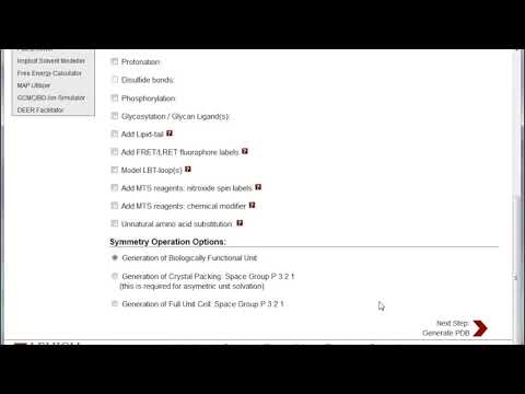 PDB Reader Tutorial 5 - Oligomerization and Spin Labeling