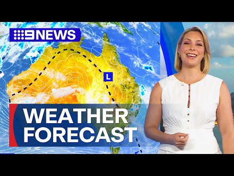 Australia Weather Update: Showers expected for country's eastern parts | 9 News Australia