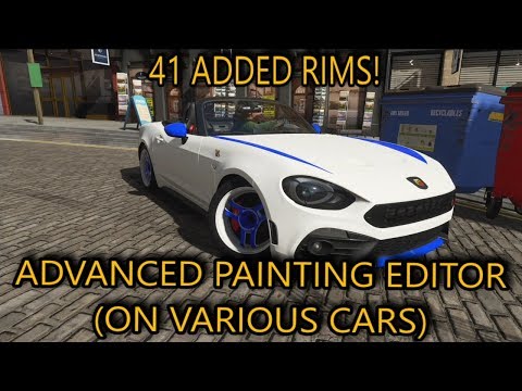 Forza Horizon 4 - All 41 'New' Rims & Advanced Painting Editor | Tested on Various Cars