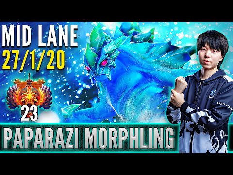 XG.Paparazi  [ Morphling ]  Mid Lane Pro Gameplay  [ Patch 7.32c ]  Dota 2 Full Game