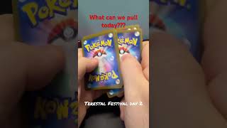 Pokemon Terestal Festival opening day 2 #pokemon #pokémon #pokemoncards