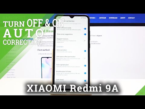 How to Enable Auto Correct Words in Xiaomi Redmi 9A – Activate Auto Correction Feature