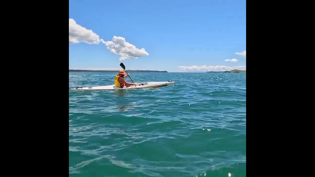 One of the shortest surfskis #surfski #kayakingfun #paddlers #newzealand