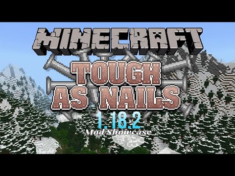 Minecraft Mod Showcase | Tough As Nails [1.18.2] | Mod Review