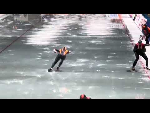 Tim Prins vs Connor Howe 1000m_2024 ISU World Cup 1 Nagano