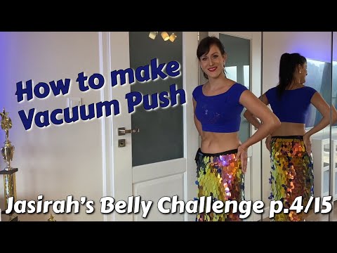 Jasirah Belly Challenge - 4/15 - STOMACH VACUUM, BELLY ROLL, FLUTTER