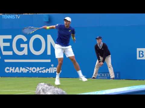 Johnson Upsets Gasquet In 1R London Queens Club 2016 Highlights