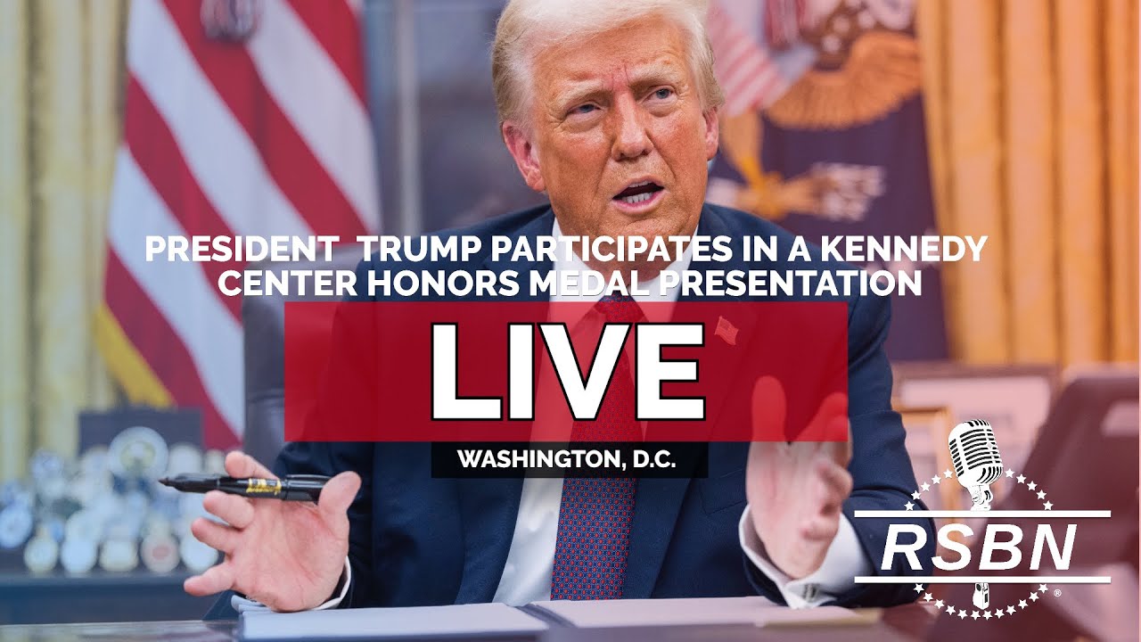 LIVE: President Trump Participates in a Kennedy Center Honors Medal Presentation - 12/6/25