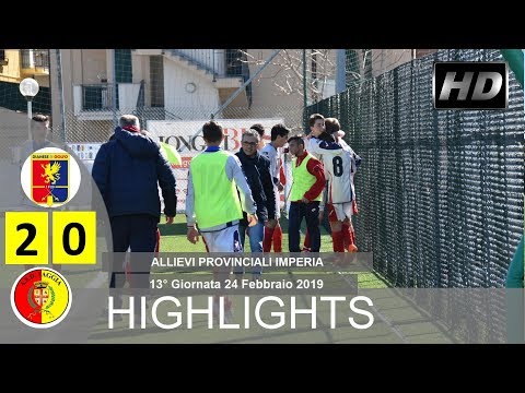 ALLIEVI PROVINCIALI IMPERIA 13° Giornata Dianese&Golfo - Taggia 2 - 0