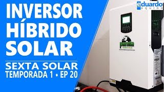 Instalação Energia Solar com Inversor Híbrido