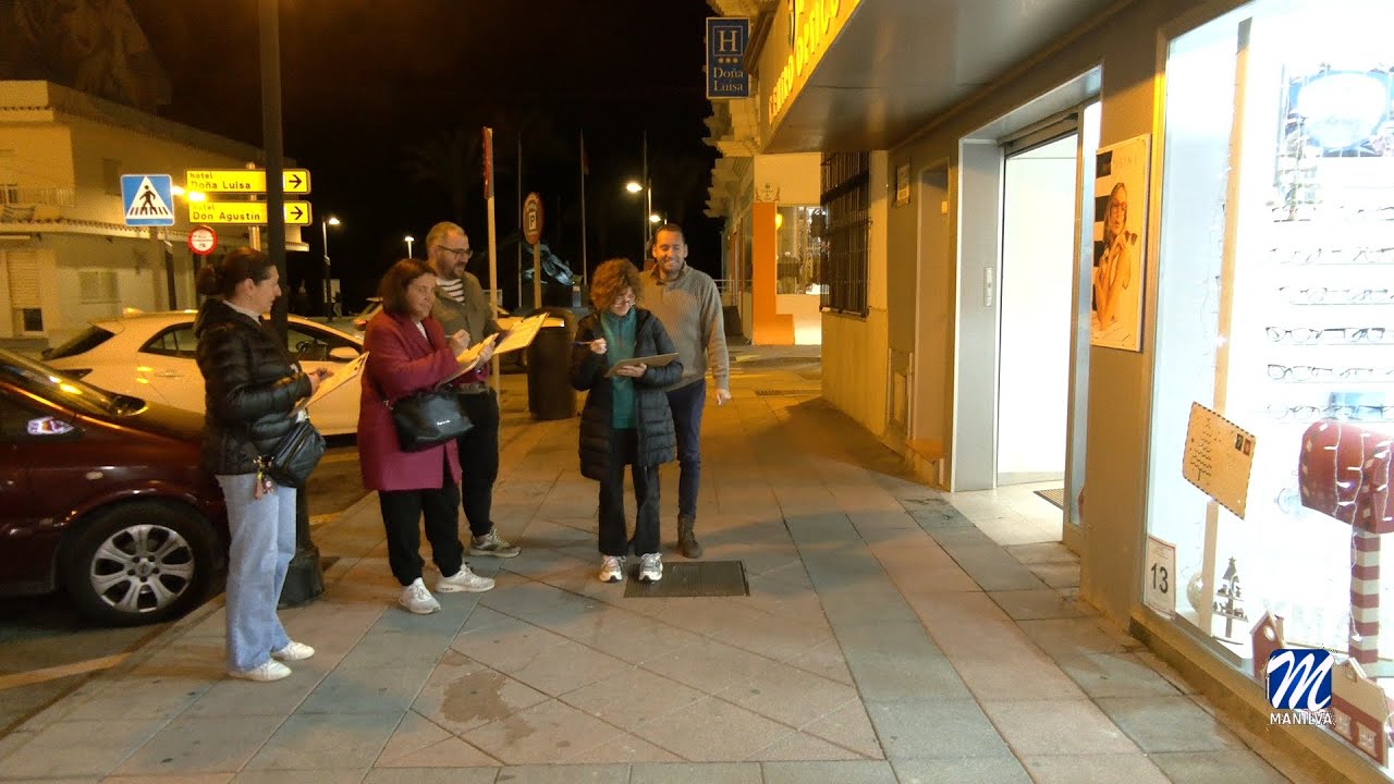 Visita a los Escaparates Navideños