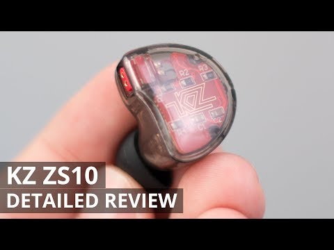 KZ ZS10 IEM UNBOXING AND DETAILED REVIEW - 4 BALANCED ARMATURES