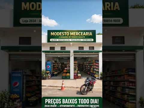 Atendimento e preço  bom, vem conferir (38) 98814-9059. Josenopolis MG. Aberto até às 20:00h