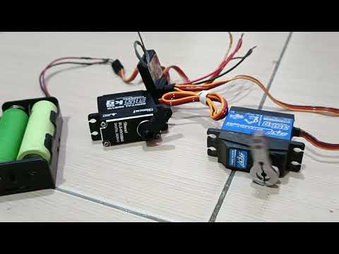 This Servo 9imod 35kg HV Brushless SENSORED (not sensorless) VS Servo SPT 35kg VS 8.4Volt