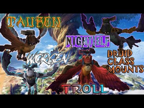 Wow Legion Druid Class Mount with Ppappi