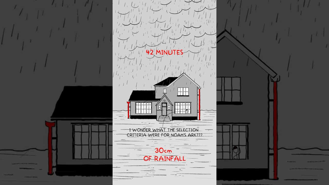 What if we powered homes with rain??? #science #stickman #whatif