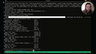 Learn vLLM: Improving throughput with max-num-batched-token on deepseek R1 8B running on a single L4